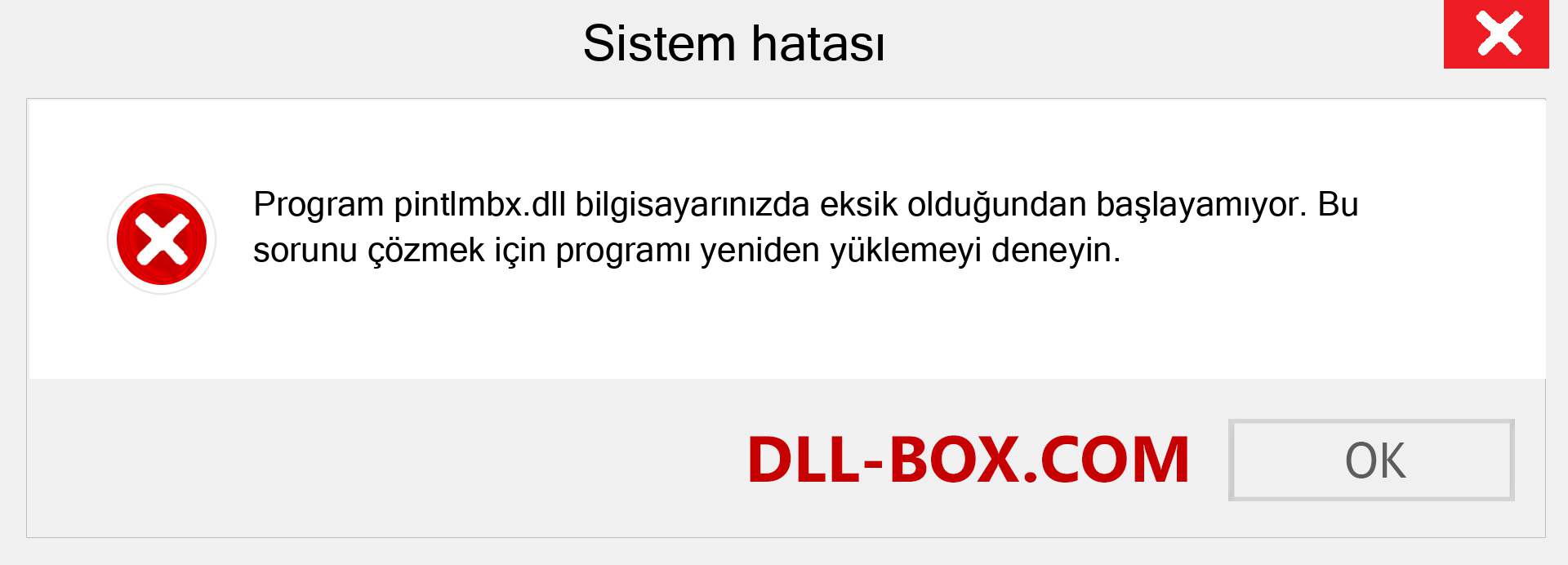 pintlmbx.dll dosyası eksik mi? Windows 7, 8, 10 için İndirin - Windows'ta pintlmbx dll Eksik Hatasını Düzeltin, fotoğraflar, resimler